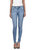 Amelia Distressed Skinny Jeans - Light Blue