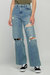 Cutler High Rise Dad Jean - Denim