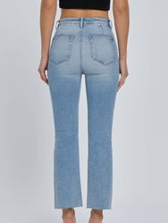 Happi Front Pocket Crop Flare Jean