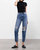 Hidden Jeans Two Tone Distressed Tapered Jeans In Medium Wash - Medium Wash