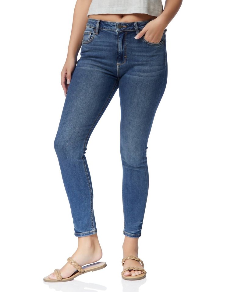 High Rise Skinny Jean - Dark Wash