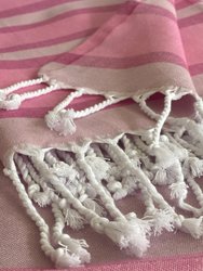 Samara Pink Turkish Towel