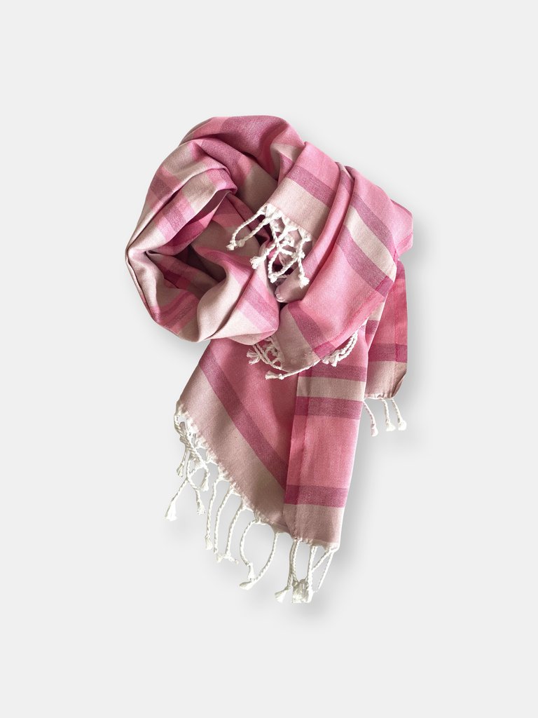 Samara Pink Turkish Towel