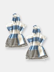 Veracruz Hooded Poncho Towel - 2 Pack - Blue