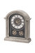 Antique Look Mantel Clock  - Silver