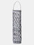 Back To Nature Wicker Cylindrical Candle Lantern - Gray - Gray