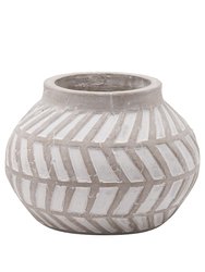 Bloomville Stone Planter - One Size - Stone