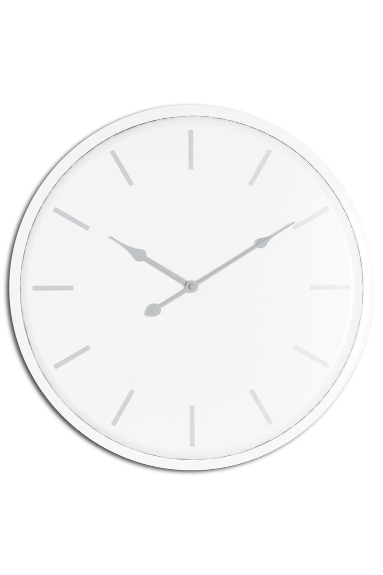 Brandon Wall Clock - White