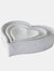 Ceramic Heart Decorative Bowl - Pack Of 3 - White