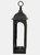 Farrah Collection Cast Aluminum Candle Lantern - 69cm x 20cm x 20cm - Black