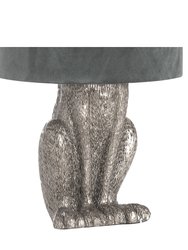 Hare Table Lamp - Silver/Gray