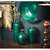 Hill Interiors Aztec Collection Embossed Vase (Green/Brass) (One Size)