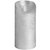 Hill Interiors Flickering Flame LED Wax Candle (Silver) (3 x 6in)