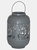 Hill Interiors Glowray Forest Christmas Candle Lantern (Gray/Silver) (30cm x 20cm x 20cm) - Gray/Silver