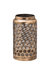 Hill Interiors Honeycomb Candle Lantern - Gold