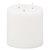 Hill Interiors Luxe Collection Natural Glow 3 Wick Electric Candle (White) (30cm x 15cm x 15cm)