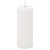 Hill Interiors Luxe Collection Ribbed Natural Glow Electric Candle - White - 15cm x 7cm x 7cm