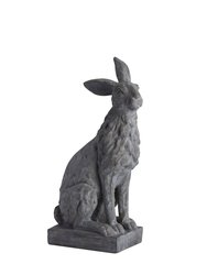 Hill Interiors Outdoor Sitting Large Hare Statue (One Size) - Gray