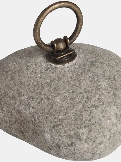 Hill Interiors Hill Interiors River Stone Door Stop (Gray) (One Size) product