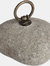 Hill Interiors River Stone Door Stop (Gray) (One Size) - Gray