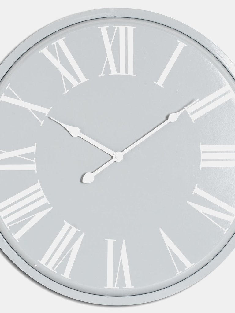 Hill Interiors Rothay Wall Clock - Gray