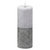 Luxe Collection Dipped Natural Glow Electric Candle - Gray - 20cm x 7cm x 7cm