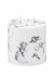 Luxe Collection Marble Effect 3 Wick Electric Candle - White/Black