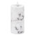 Luxe Collection Marble Natural Glow Electric Candle - White/Black - White/Black