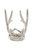 Reindeer Antlers Christmas Bottle Holder - Silver