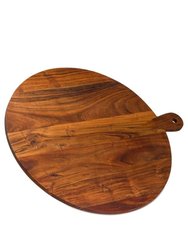 Round Chopping Board - Brown