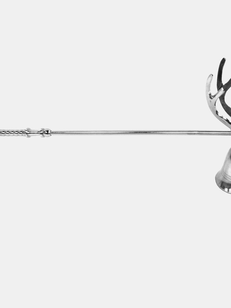 Stag Candle Snuffer - One Size - Silver