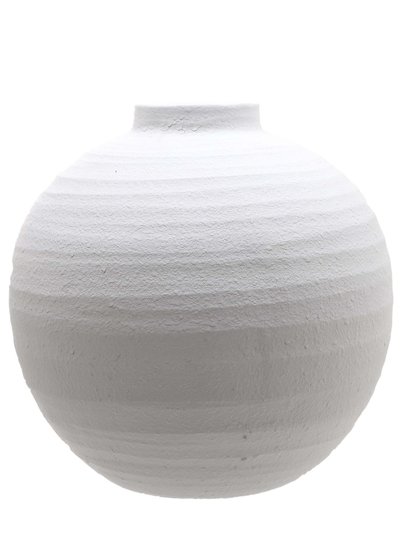 Hill Interiors Tiber Ceramic Matte Vase - 36cm x 36cm x 36cm product