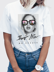 Begin Now No Excuse T-Shirt