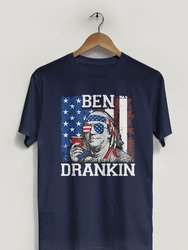 Ben Drankin T-Shirt - Navy
