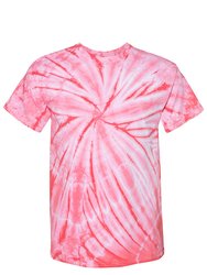 Coral Tie Dye T-shirt - Coral