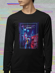 Cyberpunk Japan Long Sleeve T Shirt