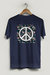 Dream Chaser Peace T-Shirt - Navy