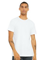 Essential Soft Style Plain Unisex T-Shirt - White