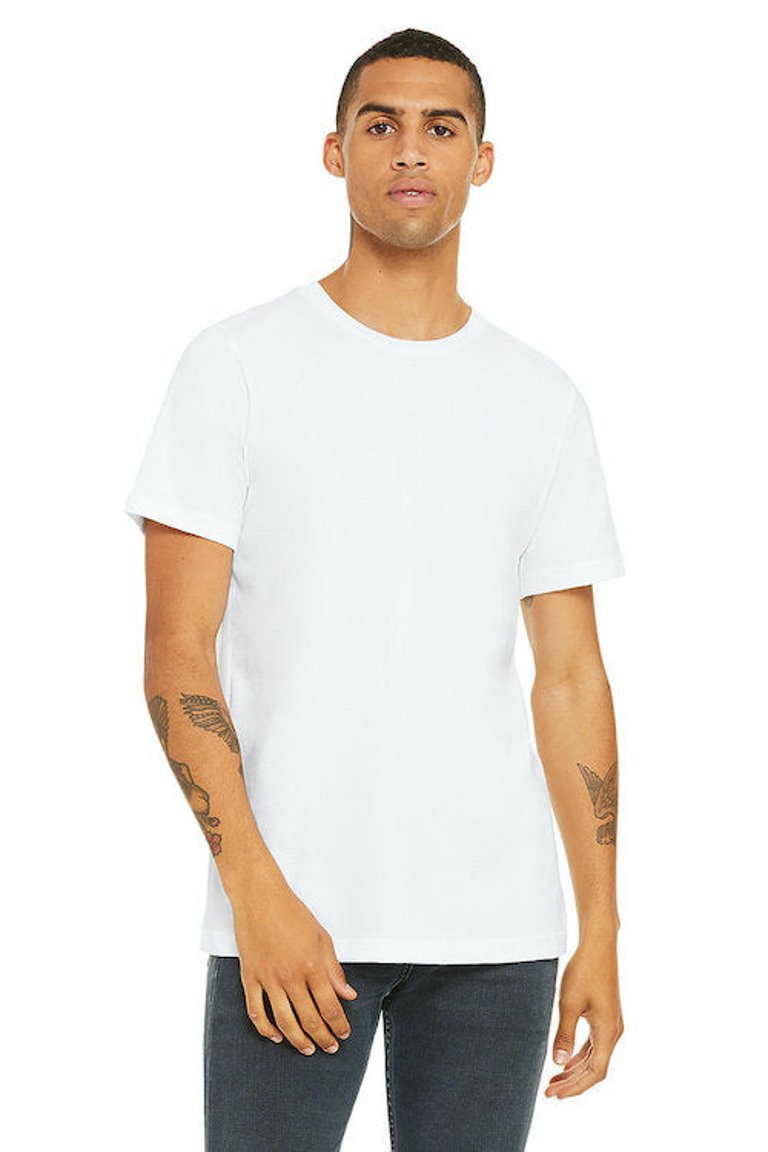 Essential Soft Style Plain Unisex T-Shirt - White