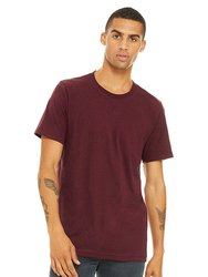 Essential Soft Style Plain Unisex T-Shirt - Maroon