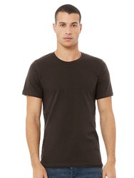 Essential Soft Style Plain Unisex T-Shirt - Brown