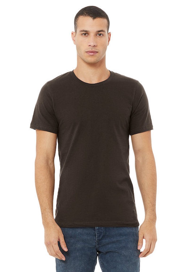 Essential Soft Style Plain Unisex T-Shirt - Brown