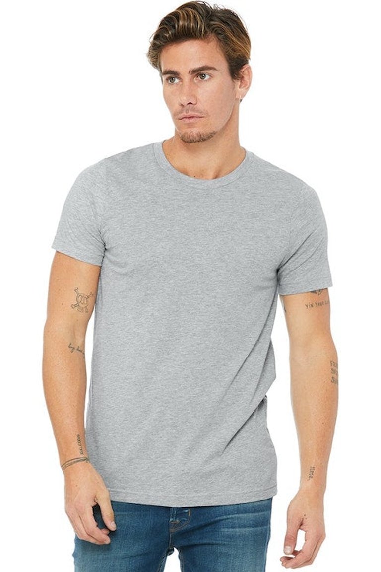 Essential Soft Style Plain Unisex T-Shirt - Athletic Heather
