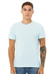 Essential Soft Style Plain Unisex T-Shirt - Heather Ice Blue