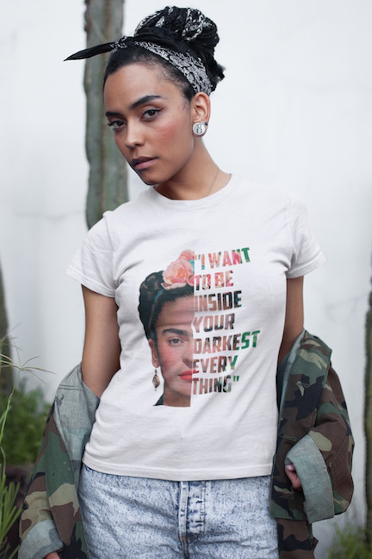 Frida Kahlo Quote T-shirt
