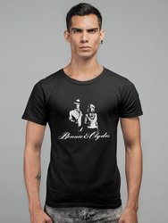 Gangster Bonnie And Clyde T-shirt
