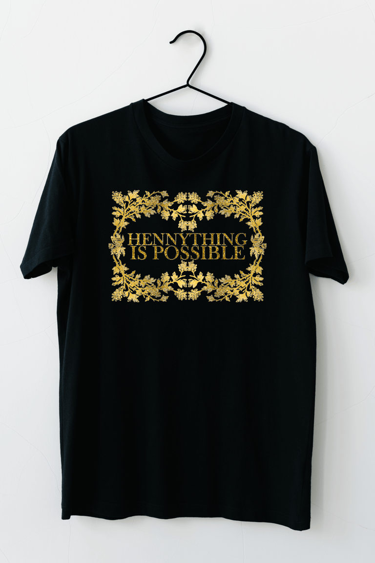 Hennything is Possible T-Shirt - Black