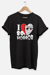 I Love 80's Horror Tee - Black