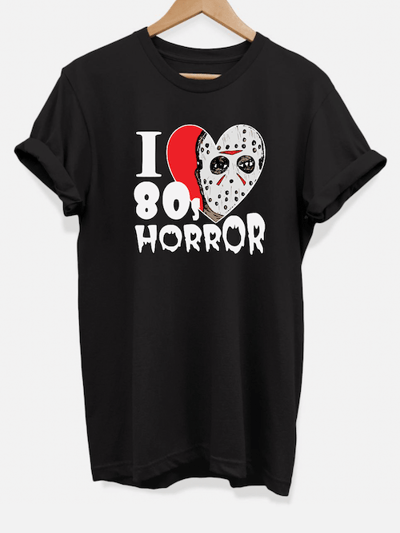Hipsters Remedy I Love 80's Horror Tee product