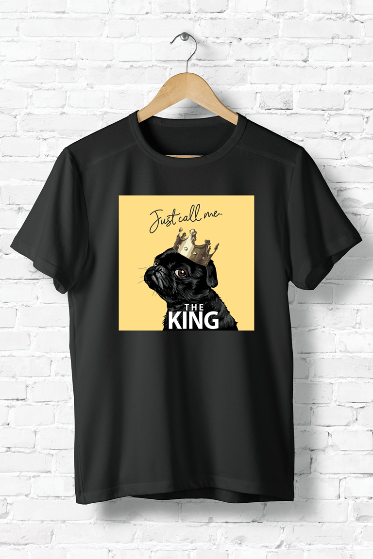 Just Call Me The King T-Shirt - Black